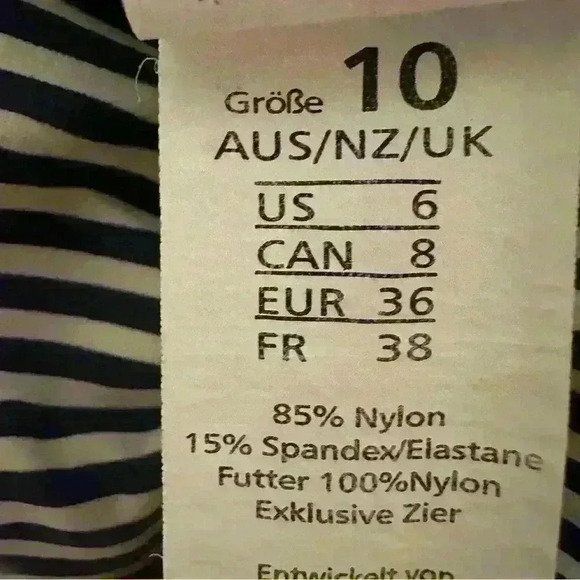 NipTuck Tankini Swim Ahoy Foil Twist Front Two Piece Slimming Ruched Suit Set - Picture 8 of 8